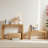Person Wood Double  Pedestal Dining Set