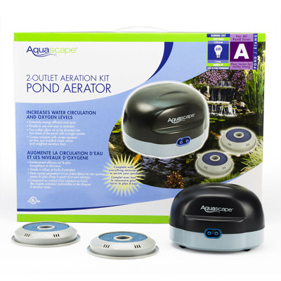 Pond Air Aeration Kit 2-Outlet