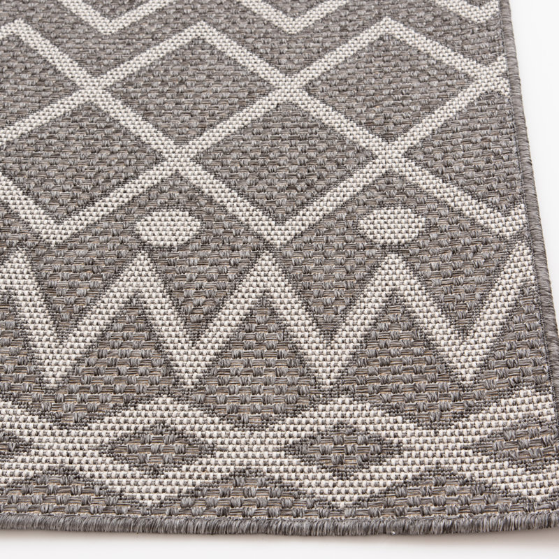 Karina Performance Geometric Indoor / Outdoor Rug, Rectangle 3' x 5'