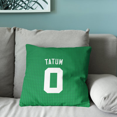 NBA Throw Pillow, Soft Basketball Fan Decor Accent, 18 x 18 Inches