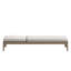Chaise longue d'extérieur en teck Northlake-123103139