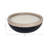 Castleman Decorative Terracotta Scented Bowl for Bookshelf - Modern Two Tone Decor Candle Living Room, Coffee Table, or Bedroom - 12"-1813150503