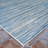 Radley Stripe Ocean Blue Champagne Indoor Outdoor Area Rug-328237030