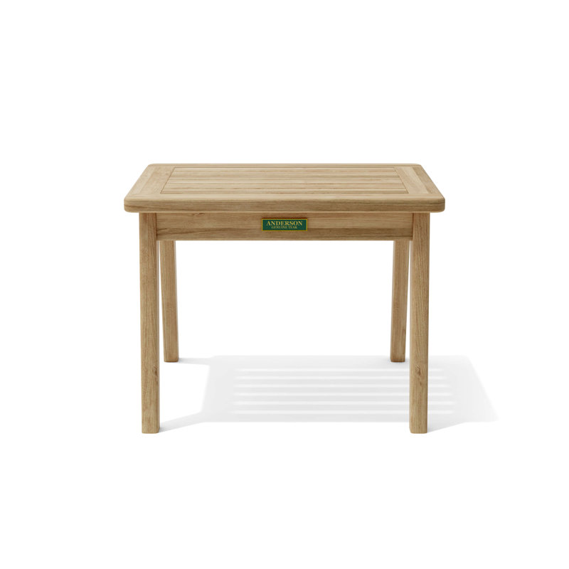 Ensemble de conversation teck avec coussins sunbrella 3 pièces relaxing deep Thorin