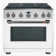 Café™ 36" Brushed Stainless Handle & Knob Set for Pro Range and Rangetop