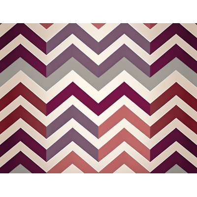 Housse de couette à chevrons