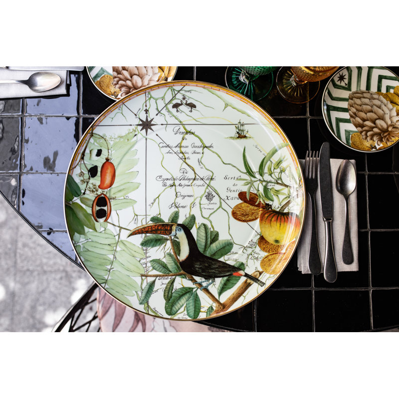 Amazōnia Porcelain China Platter