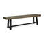 Banc d'extérieur en acacia, ensemble de 2-1141483001