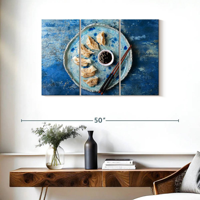 Yarlin Steamed Dumplings, 24" H x 38" W