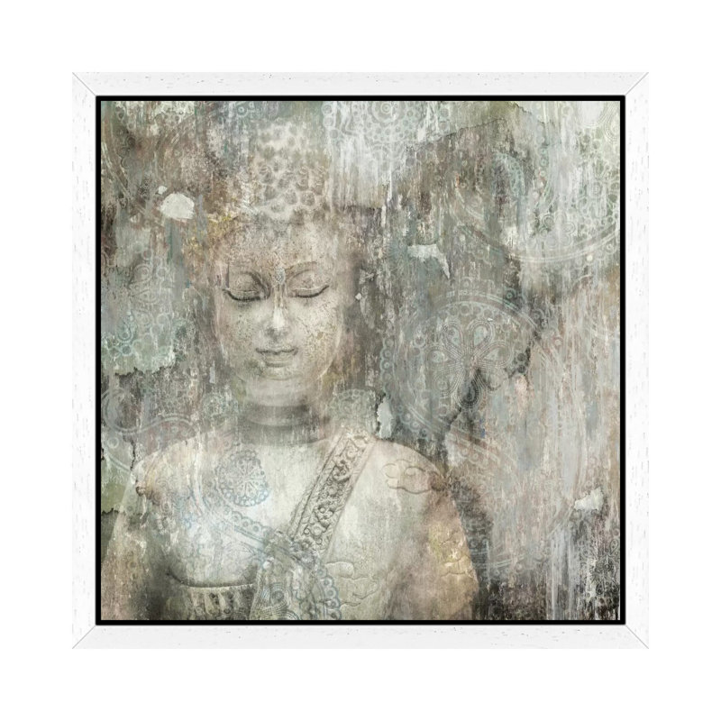 Print, 93.98 cm H x 93.98 cm W, White Framed