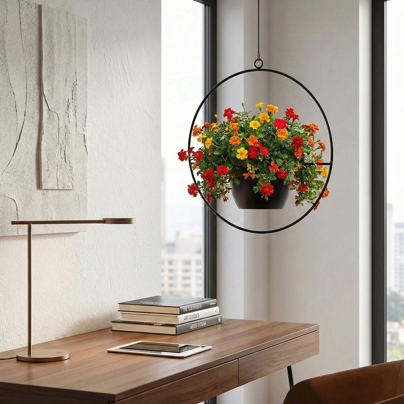 Gidon Metal Hanging Planter