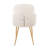 Jaquavia Fabric Upholstered Arm Chair in Cream-411498700-411498549