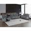 Canapé inclinable en tissu de microfibre transitionnel-1664544608