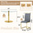 5 - Piece Pedestal Dining Set-50369086-50369083