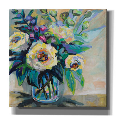 «Delighted» par Jeanette Vertentes, art mural sur toile
