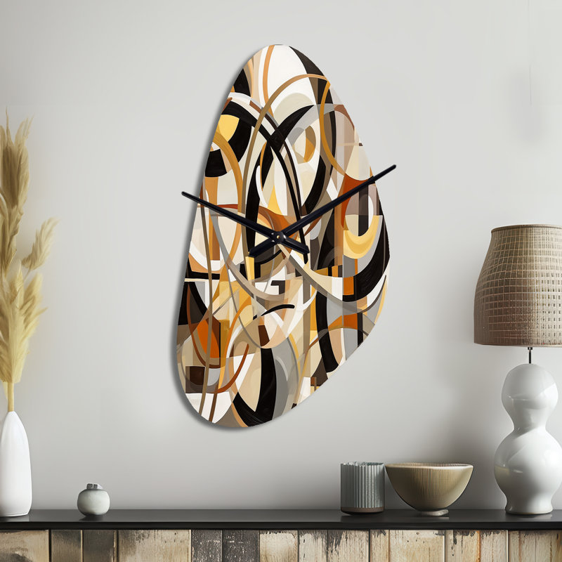 Horloge Mid Century, Moyenne