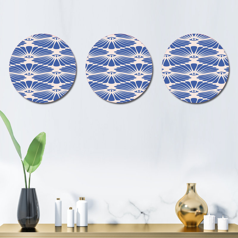 Abstract Wall Decor on Metal