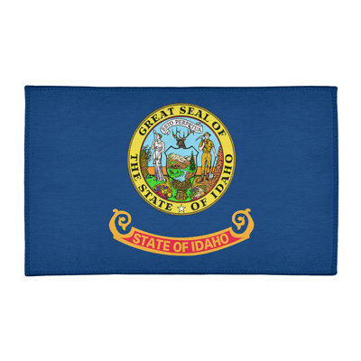 Tapis de chenille idaho flag