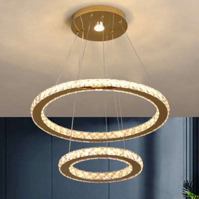 Lucchesi 2 - Licht Kristall LED Kronleuchter