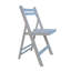 Ensemble de 4 chaises pliantes en bois