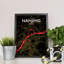 Nanjing City Map - No Frame Print-1576218380