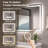LED Bathroom Mirror with Anti-Fog, Backlit And Front Lighted Bathroom Mirrors For Wall-1177587196