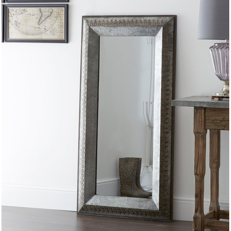 Merle Solid Wood Flat Wall Mirror