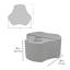 Repose-pieds carré Pro Series 12 po-101256126