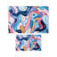 Ensemble de tapis de bain bleu doux (2 pièces) | 100% polyester, 1,6 x 2,0 pi et 2,0 x 3,3 pi | 650 g / m², hauteur des poils de 0,2 po, base à pois antidérapante | Lavable à la machine, durable et facile à nettoyer | Parfait pour la décoration de salle de bain