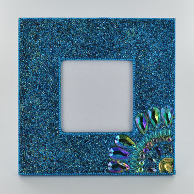 Nielsen Blue Reclaimed Wood Picture Frame