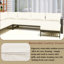 5-Piece Aluminum U-Shaped Outdoor Sectional Set-727346448