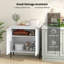 2-Door Modern Cupboard Buffet Cabinet