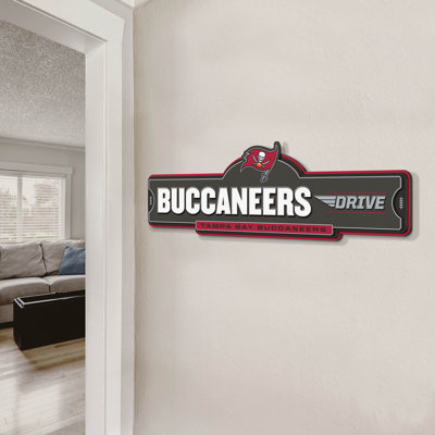 NFL Tampa Bay Buccaneers Street Sign