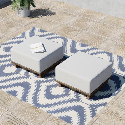 Patio Ottomans For Conversation Sofa Set