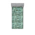 Almond Green/Black Floral