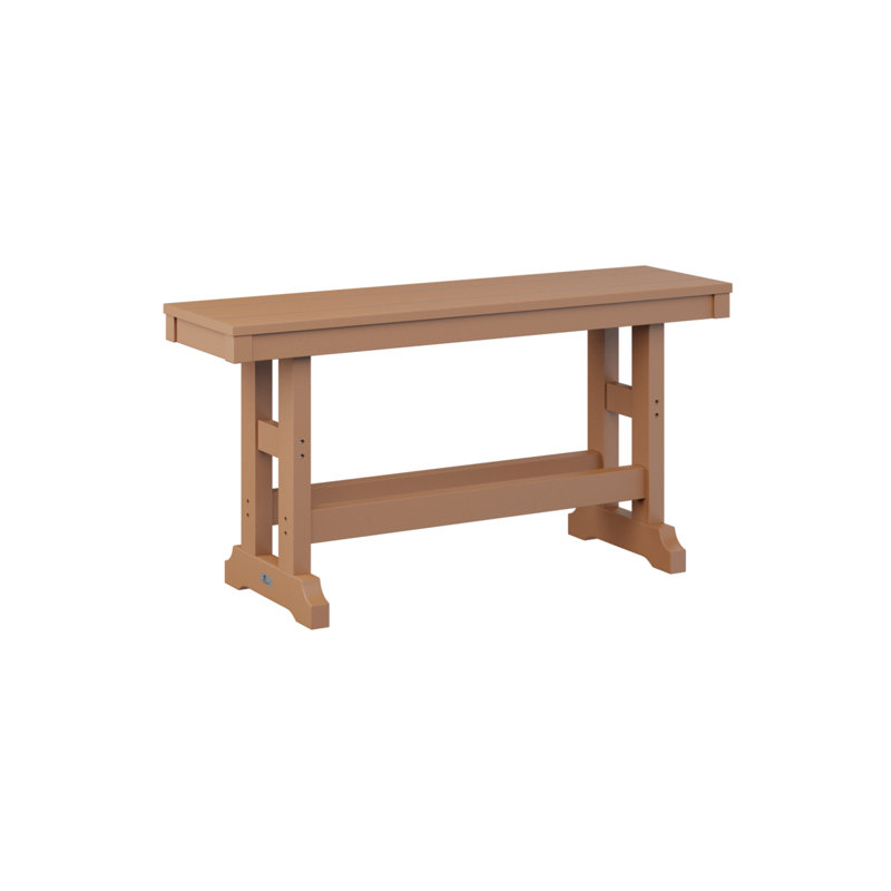 Banc de jardin d'extérieur Garden Classic, H 18 po x l 44 po x P 12,5 po, Cèdre