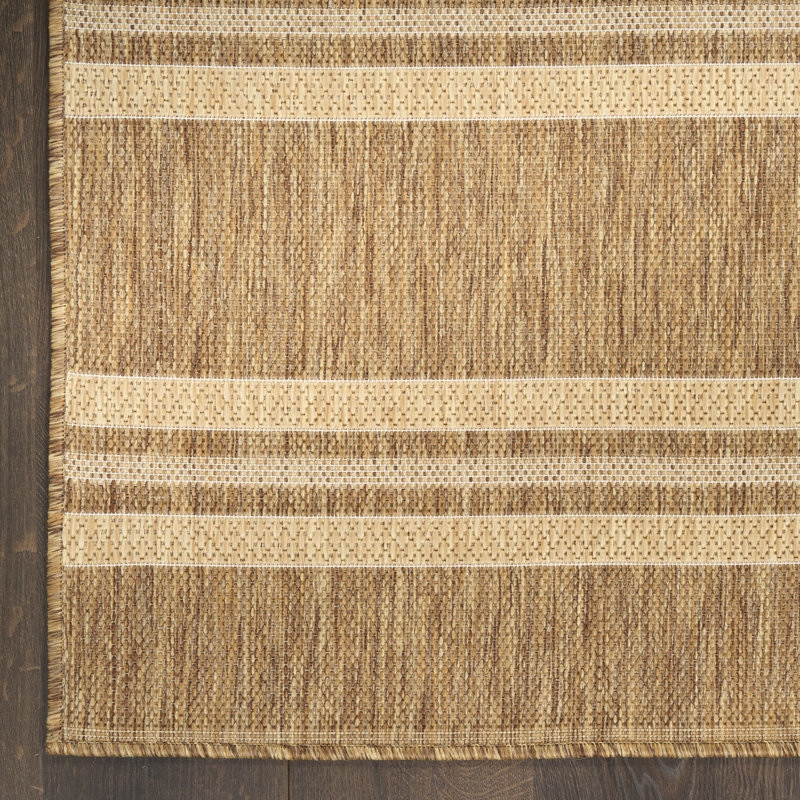 Tapis moderne Manderella, Naturel, Rectangle 10 pi x 14 pi