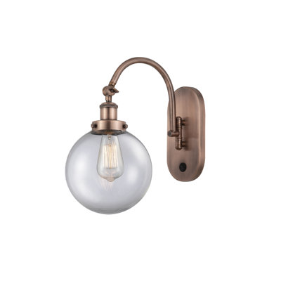 Applique murale 1 lumière 8 "avec bras pivotant 8" Shauna Beacon