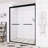 Aluminum Frame Double Sliding Shower Door-116680763