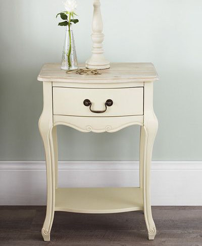 Lemaire 48cm W Bedside Table, Champagne