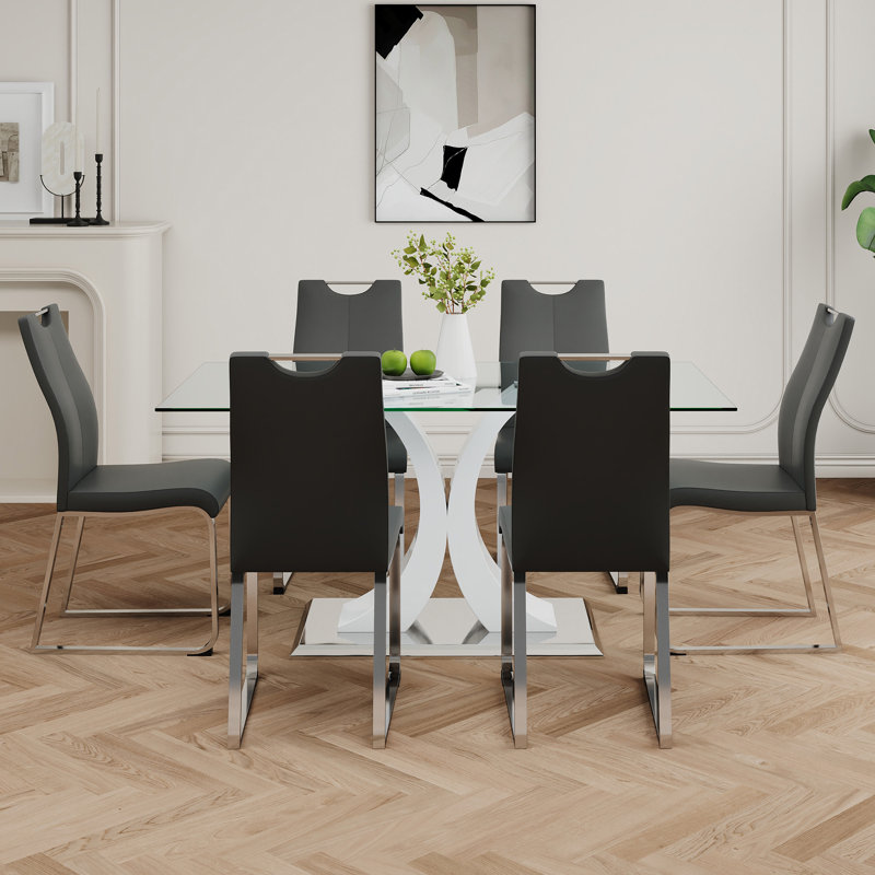 Modern Style Glass Table