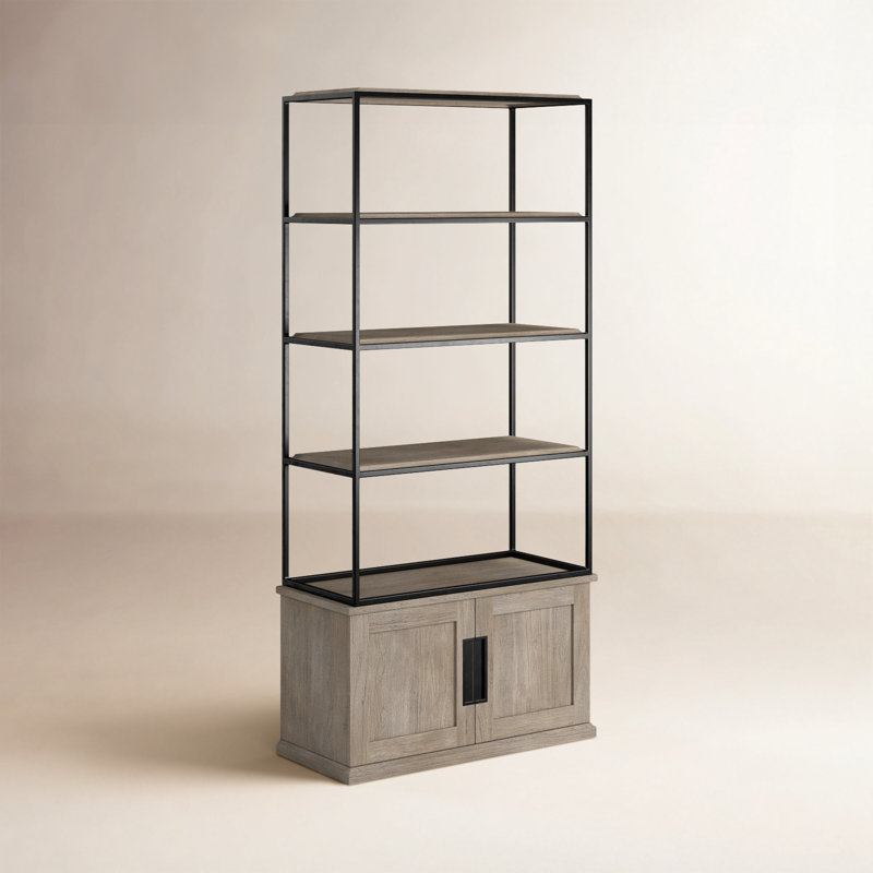 Alex Etagere Storage Bookcase