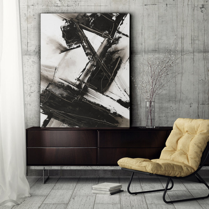 « diagonale matrix ii », impression sur toile tendue, H 36 po x l 48 po x P 1,5 po