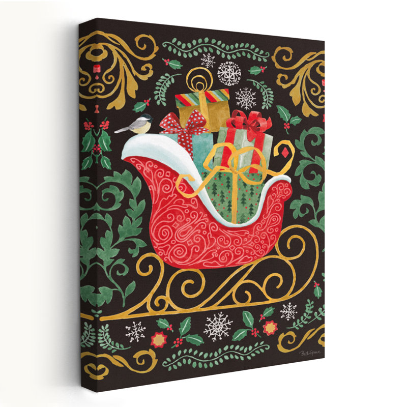 Decorative Holiday III - Black Christmas, H 24 po x l 16 po