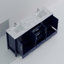 Ensemble de meuble-lavabo double double 84 po x 22 po avec plateau en marbre de Carrare et robinet-1960414952-1960414964-1960414962