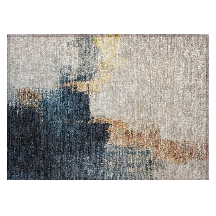 Chayil Area Rug with Non-Slip Backing