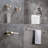 Cube 5 - Piece Bathroom Hardware Set-90977481