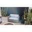 Outsunny 2 Seater Rattan Garden Sofa with Soft Padded Cushion-627510774