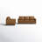 Caliah 2-Piece Leather Living Room Set
