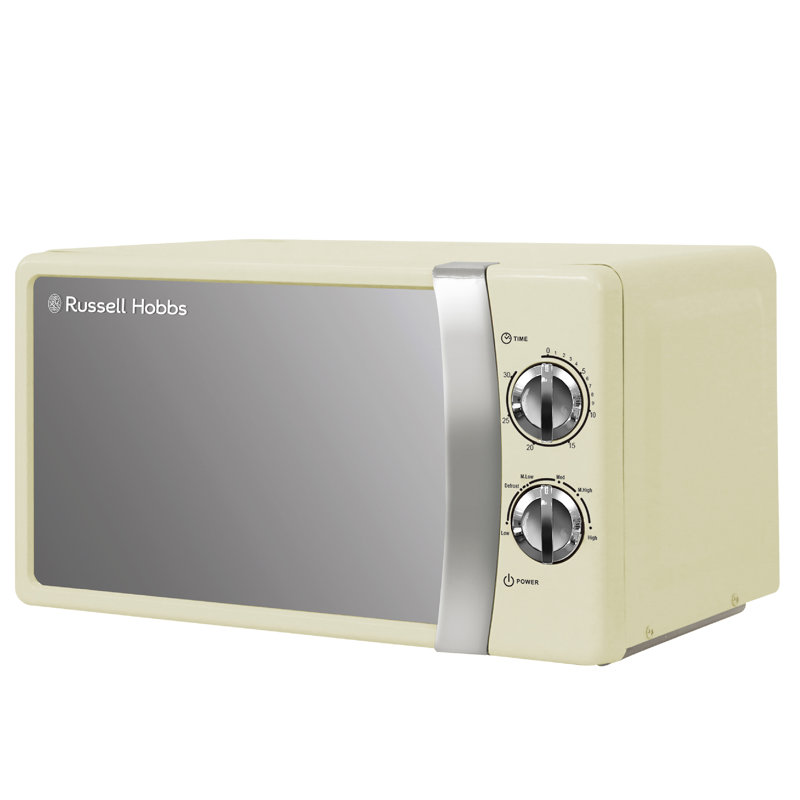 Russell Hobbs Rhmm701s-n Colours Plus 17 Litre Manual Microwave, Cream